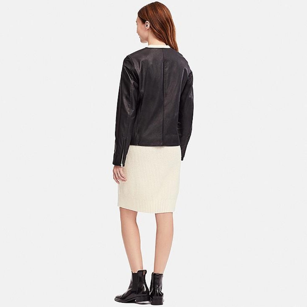 Uniqlo | Collarless Riders Jacket - Picture 3 of 6